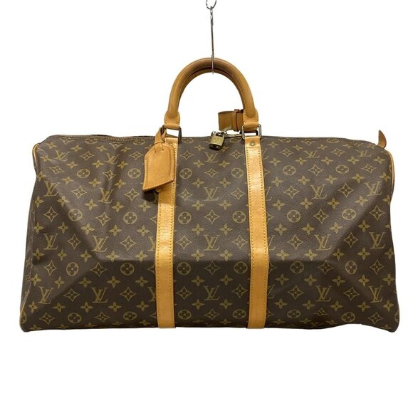 Auth LOUIS VUITTON Keepall 55 M41424 Monogram - 851SD Boston Bag Monogram Canvas - Picture 1 of 10